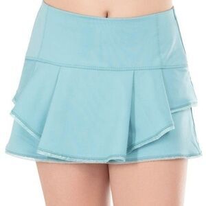 Lucky In Love Flirty Mesh Girls' Tennis Skirt size medium 10-12